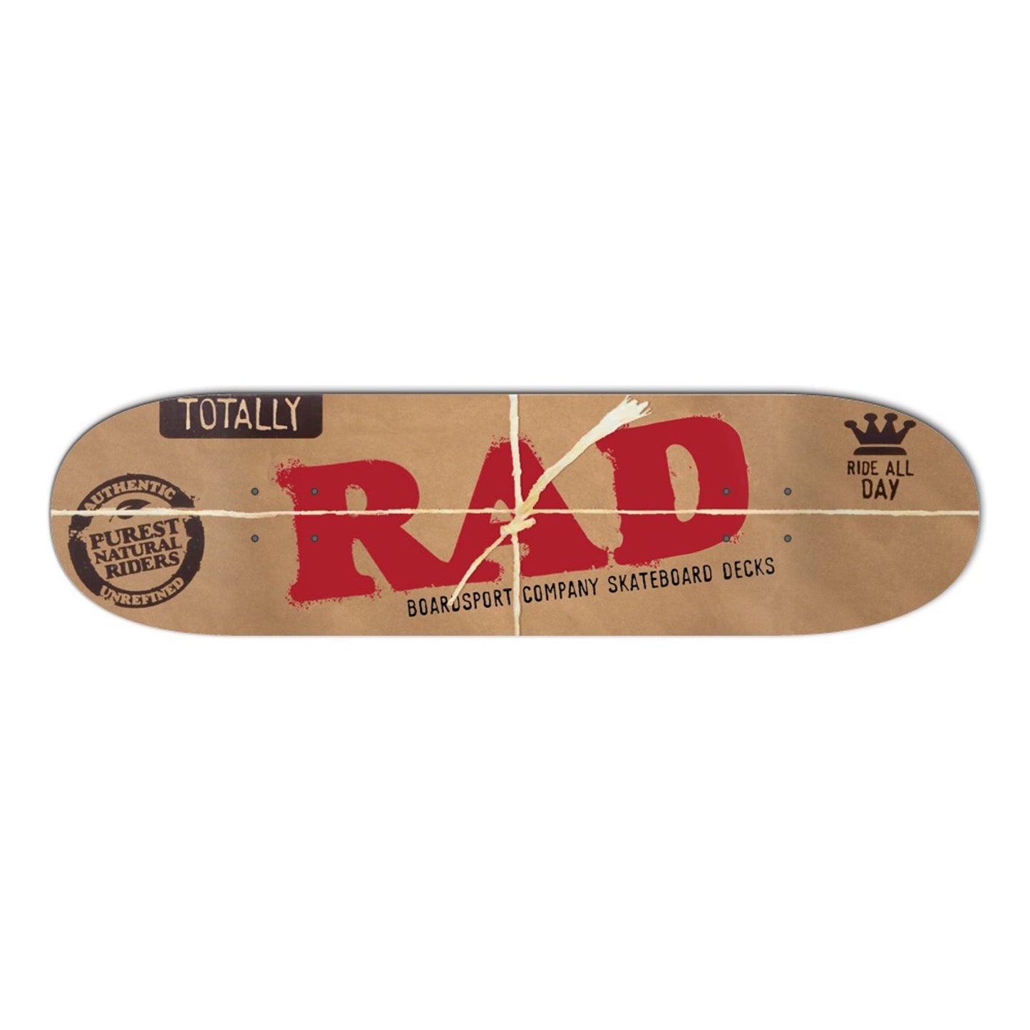 RAD ROLL ALL DAY SKATEBOARD DECK