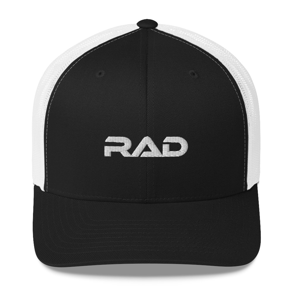 RAD EMBROIDERED TRUCKER HAT